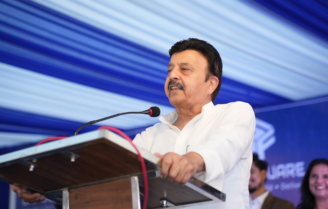 SHF Floor Handover Ceremony Address by Hon’ble Cabinet Minister Govt. of Haryana Shri Rao Narbir Singh on 12th April 2025.
